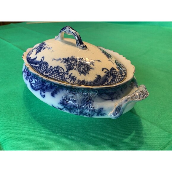 1900 Klondyke MS&CE Serving Dish - Imperfect - Picture 4 of 9